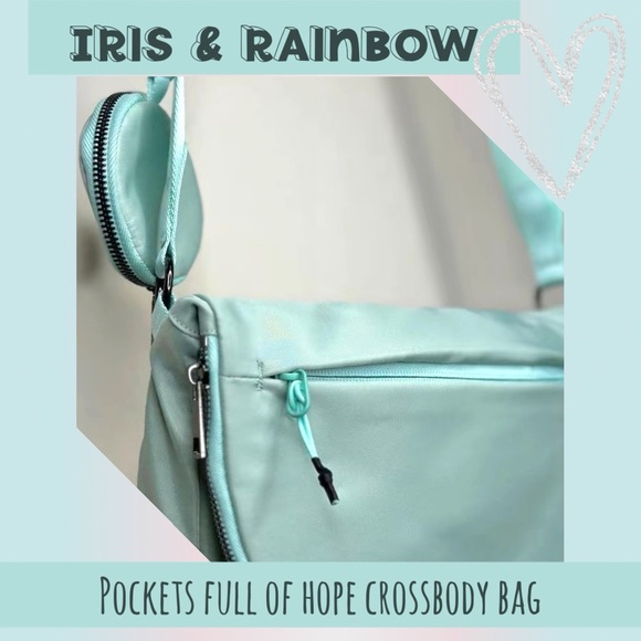 Iris & Rainbow: pockets full of hope crossbody purse - Picture 6 of 12